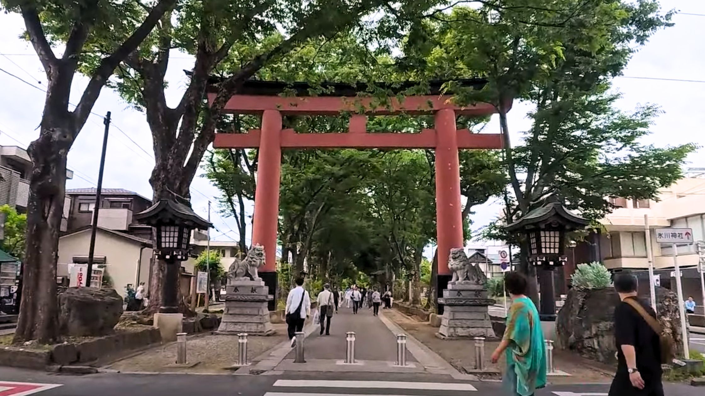 大宮氷川神社：二の鳥居