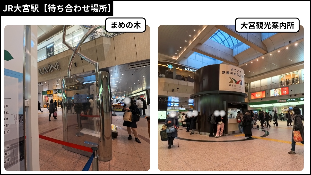 JR大宮駅待ち合わせ場所