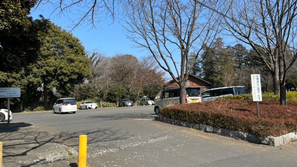 岩槻城址公園：第1駐車場