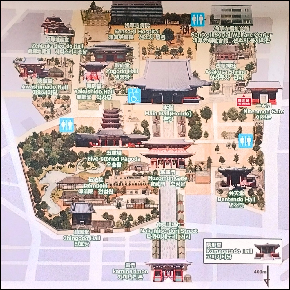 浅草寺境内図