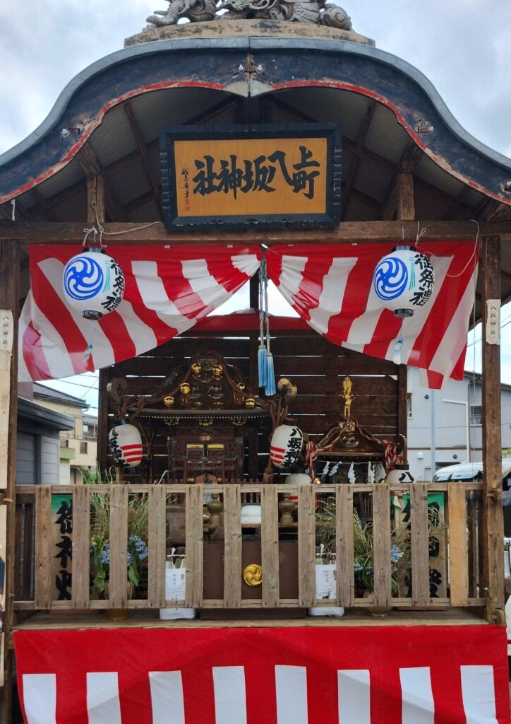 加須夏祭り:上町八坂神社